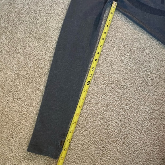 P’tula Reenergize Seamless Full Length Shirt - Heathered Charcoal - Picture 6 of 11